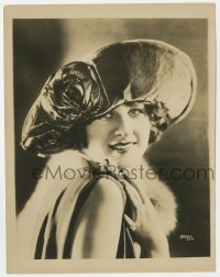 2a591 MAN & WIFE deluxe 8x10 still 1923 portrait of pretty 20 year old Norma Shearer by Apeda!