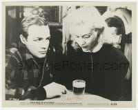 2a680 ON THE WATERFRONT 8x10 still 1954 Marlon Brando looks at disappointed Eva Marie Saint!