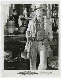2a681 ONCE UPON A TIME IN THE WEST 8x10.25 still 1969 Charles Bronson portrait with drink by bar!