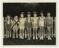2a686 OUR GANG 8.25x10 still 1930s Spanky McFarland, Scotty Beckett, Peggy Lynch & others by Stax!