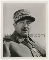 2a697 PATHS OF GLORY 8.25x10 still 1958 super close portrait of Adolphe Menjou as General Broulard!