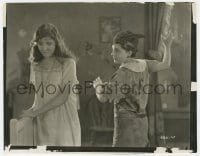 2a701 PETER PAN 8x10.25 still 1924 Betty Bronson in the title role with Mary Brian as Wendy!