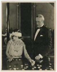 2a724 PRODIGAL DAUGHTERS 8x10 key book still 1923 gambling Gloria Swanson looks away from Clary!
