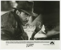 2a730 RAIDERS OF THE LOST ARK 8x10 still 1981 Harrison Ford face to face with a cobra snake!
