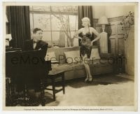 2a812 SITTING PRETTY 8x10 still R1942 sexy Thelma Todd watches Jack Oakie playing piano!