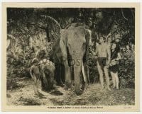 2a865 TARZAN FINDS A SON 8x10.25 still 1939 Weissmuller, O'Sullivan & Sheffield with elephants!