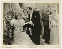 2a885 THIRTY-DAY PRINCESS 8x10.25 still 1934 Edward Arnold gives telegram to royal Sylvia Sidney!