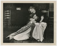 2a913 TOUCH OF THE POET deluxe stage play 8x10 still 1958 Helen Hayes comforting Kim Stanley!