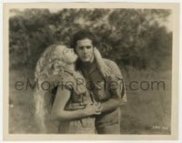 2a916 TRADER HORN 8x10.25 still 1931 close up of Edwina Booth & Duncan Renaldo in love scene!