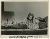 2a947 WALK ON THE WILD SIDE 8x10.25 still 1962 sexy Jane Fonda laying with Laurence Harvey!
