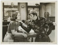 2a962 WILD ONE 8x10 still 1953 close up of Marlon Brando grabbing Mary Murphy by her blouse!