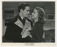 2a970 WINTER CARNIVAL 8.25x9.75 still 1939 romantic close up of Ann Sheridan & Richard Carlson!