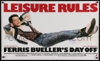 2b542 FERRIS BUELLER'S DAY OFF 22x36 commercial poster 1986 Matthew Broderick, teen classic!