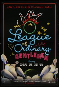 2b798 LEAGUE OF ORDINARY GENTLEMEN 1sh 2004 wacky image from professional bowling documentary!