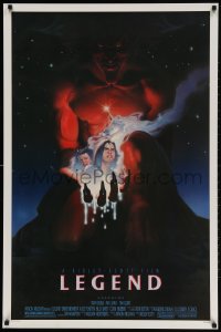2b800 LEGEND 1sh 1986 Tom Cruise, Mia Sara, Tim Curry, Ridley Scott, cool fantasy artwork!