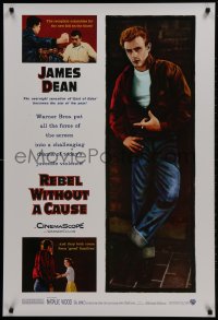 2b883 REBEL WITHOUT A CAUSE DS 1sh R2005 Nicholas Ray, James Dean, a bad boy from a good family