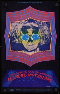 2b040 BIG BROTHER & THE HOLDING COMPANY/FOUNDATIONS/ARTHUR BROWN 14x22 music poster 1968 1st print!