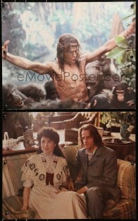 2b404 GREYSTOKE group of 4 16x20 special posters 1984 Lambert as Tarzan, Lord of the Apes!