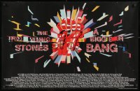 2b083 ROLLING STONES 21x34 music poster 2005 Jagger, classic art of lips, A Bigger Bang!