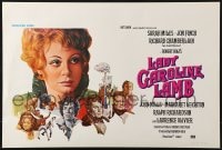 2c281 LADY CAROLINE LAMB Belgian 1973 directed by Robert Bolt, great art of Sarah Miles & cast!