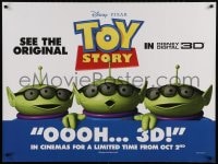 2c636 TOY STORY DS British quad R2009 Woody, Buzz Lightyear, Disney Pixar animated sequel!