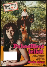 2c123 LOLA Finnish 1977 No es nada, mama, solo un juego, all men desire her, every girl envies her!