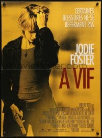 2c942 BRAVE ONE French 16x21 2007 Neil Jordan directed, Jodie Foster & Terrence Howard!