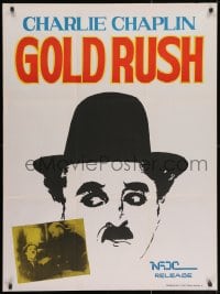 2c022 GOLD RUSH Indian R1970s Charlie Chaplin classic, cool different artwork!