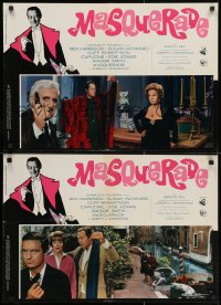 2c544 HONEY POT group of 10 Italian 18x26 pbustas 1967 Rex Harrison, Susan Hayward & top cast!