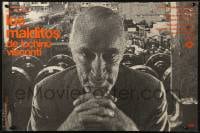 2c035 DAMNED Mexican poster 1970 Luchino Visconti's La caduta degli dei, Alfred Krupp design!
