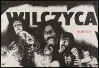 2c436 WILCZYCA Polish 26x38 1982 Marek Piestrak, wild Andrzej Kowalczyk horror artwork!