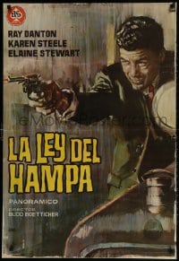 2c240 RISE & FALL OF LEGS DIAMOND Spanish 1965 gangster Ray Danton, directed by Budd Boetticher!