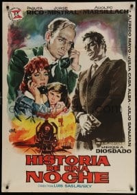 2c244 STORY OF A NIGHT Spanish 1963 Luis Saslavsky's Story of a Night!