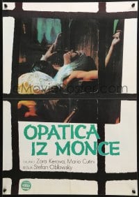 2c369 TRUE STORY OF THE NUN OF MONZA Yugoslavian 19x26 1986 Nunsploitation!