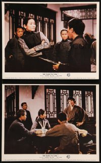 2d135 ATTACK OF THE KUNG FU GIRLS 2 color English FOH LCs 1974 Wei Lo's Tie Wa, martial arts action!