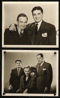 2d827 AND THEN THERE WERE NONE 3 deluxe 8x10 stills 1945 Christie, Huston, Fitzgerlad w/producer!