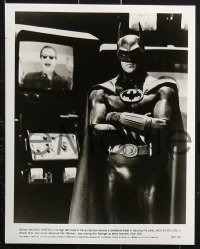 2d418 BATMAN 9 8x10 stills 1989 Michael Keaton, Jack Nicholson, Tim Burton, cool images!