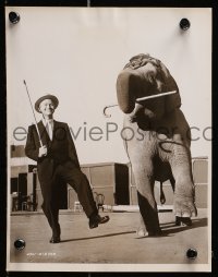 2d894 BIG CIRCUS 2 8x10 stills 1959 great big top images of Red Buttons and Babe the elephant!