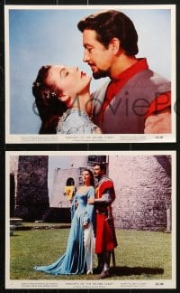 2d005 KNIGHTS OF THE ROUND TABLE 12 color 8x10 stills 1954 Robert Taylor as Lancelot, Ava Gardner!