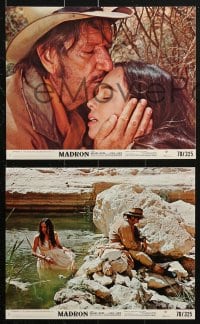 2d045 MADRON 8 8x10 mini LCs 1970 cowboy Richard Boone & pretty nun Leslie Caron, Paul L. Smith!