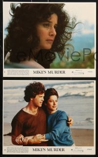 2d049 MIKE'S MURDER 8 8x10 mini LCs 1983 great images of Debra Winger, Mark Keyloun!