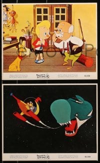 2d010 PINOCCHIO IN OUTER SPACE 11 color 8x10 stills 1965 sci-fi cartoon images, new worlds of wonder