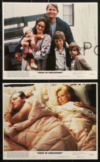 2d071 TERMS OF ENDEARMENT 8 8x10 mini LCs 1983 Shirley MacLaine & Debra Winger, Jack Nicholson!