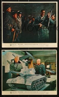 2d022 BATTLE OF THE BULGE 8 color English FOH LCs 1965 Ken Annakin, Robert Shaw, cool WWII images!