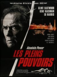 2f530 ABSOLUTE POWER French 1p 1997 star & director Clint Eastwood, written by William Goldman!