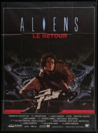 2f539 ALIENS French 1p 1986 James Cameron, there are some places in the universe you don't go alone!