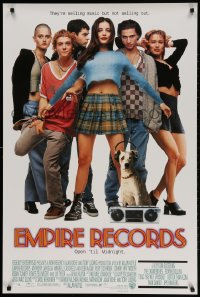 2g274 EMPIRE RECORDS DS 1sh 1995 Liv Tyler, Anthony LaPaglia, Renee Zellweger, Ethan Embry!
