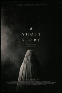 2g323 GHOST STORY DS 1sh 2017 Rooney Mara, dead spirit Casey Affleck in sheet, it's all about time!
