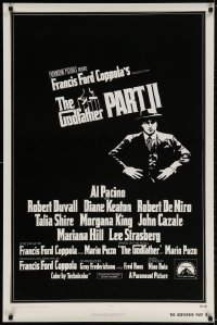 2g336 GODFATHER PART II int'l 1sh 1974 Francis Ford Coppola classic crime sequel, Best Picture!