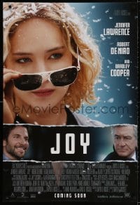 2g486 JOY style C int'l advance DS 1sh 2015 Robert De Niro, Jennifer Lawrence in the title role!